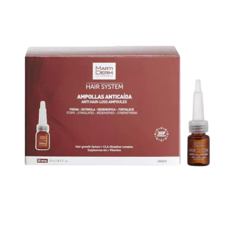 Martiderm Ampollas Anticaida 28 Amp