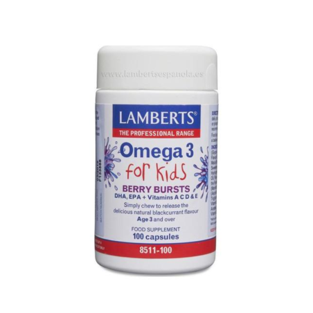 Omega 3 For Kids  100 Cap Lamberts