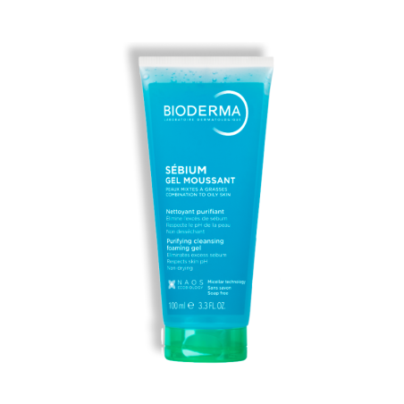 Bioderma Sebium Gel Moussant 100 Ml