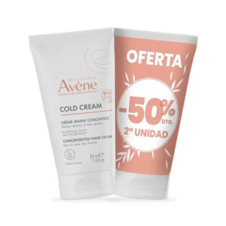 Avene Cold Cream Crema Manos Duplo 50 + 50 Ml