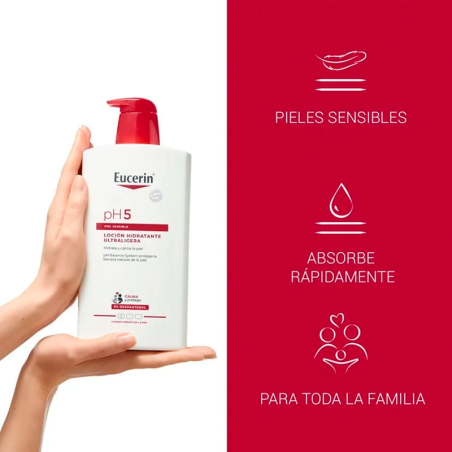 Eucerin Locion Hidratante Ultraligera 400 Ml