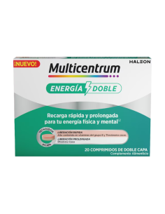 Multicentrum Energia Doble 20 Comprimidos