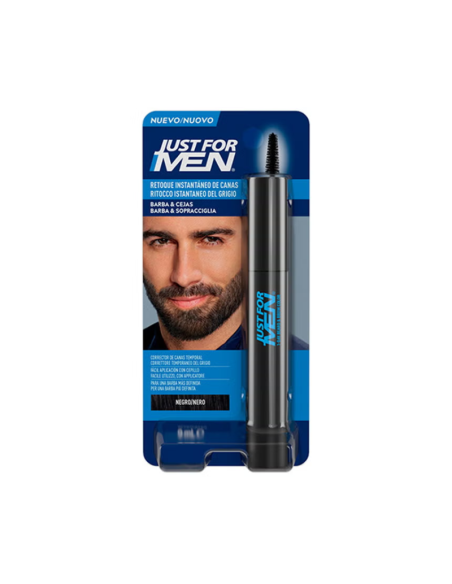 Just For Men Canas Pincel Negro 9 Ml