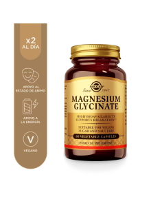 Solgar Magnesio Glycinate 60 Capsulas 2