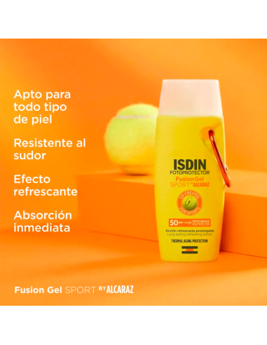 Isdin Solar Fusion Gel Sport Alcaraz Spf50 100ml