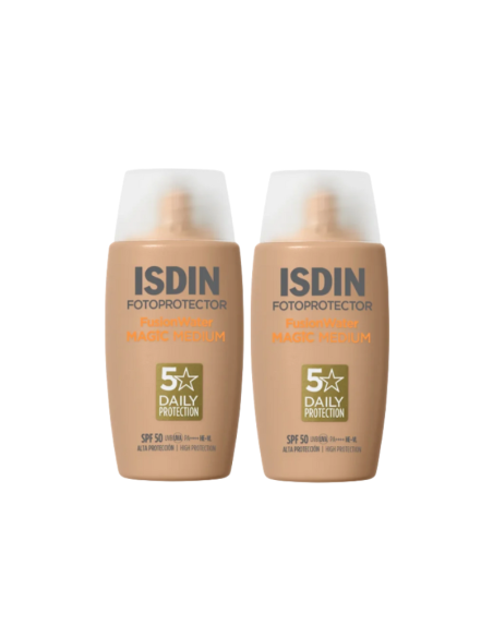 Isdin Fusion Water Color  x2 Pack Ahorro