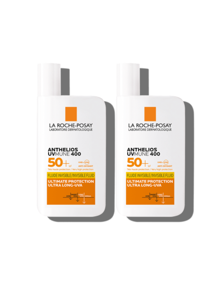 Lr Posay Anthelios Uvmune Fluido  x2 Pack Ahorro