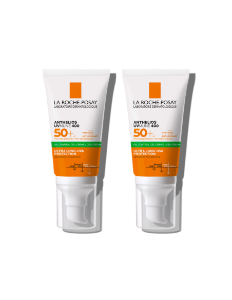 Lr Posay Anthelios Uvmune Oil Ctrol x2 Pack Ahorro