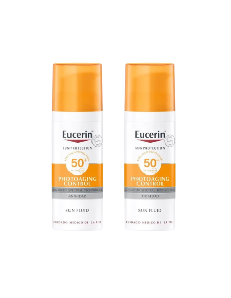 Eucerin Solar Fluido Photoaging x2 Pack Ahorro
