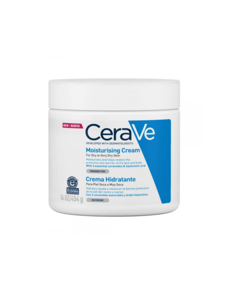 Cerave Crema Hidratante Piel Seca 1 Envase 454 G