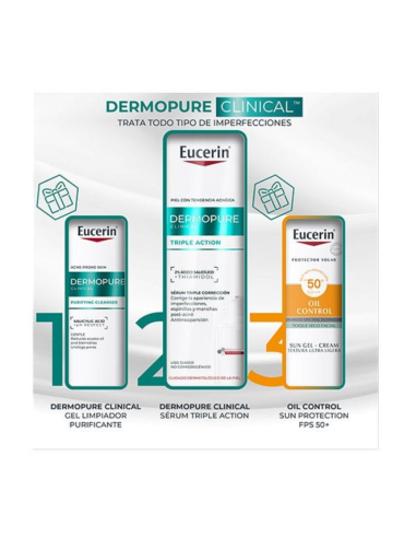 Eucerin Cofre Dermopure Gel+Serum+Solar