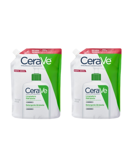 Cerave Limpiadora Hidratante x2 Pack Ahorro