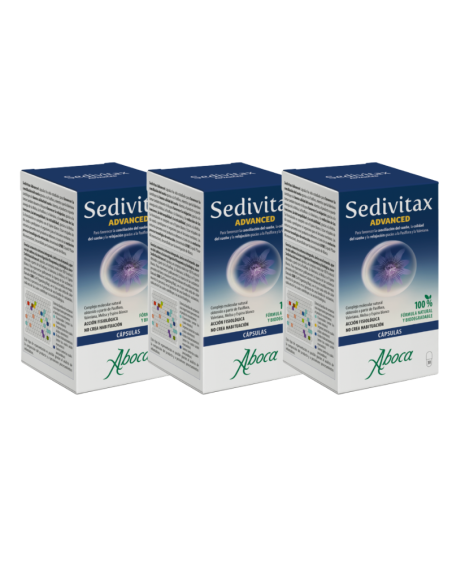 Aboca Sedivitax Capsulas x3 Pack Ahorro