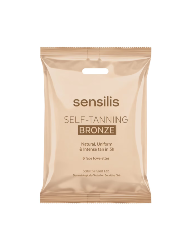 Sensilis Self-Training Toallitas Bronze 6 Uds
