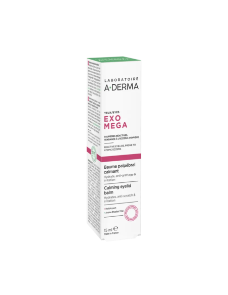 Aderma Exomega Balsamo Palpebral Calmante 15 Ml