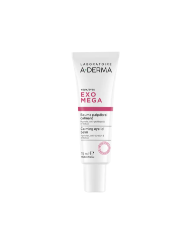 Aderma Exomega Balsamo Palpebral Calmante 15 Ml