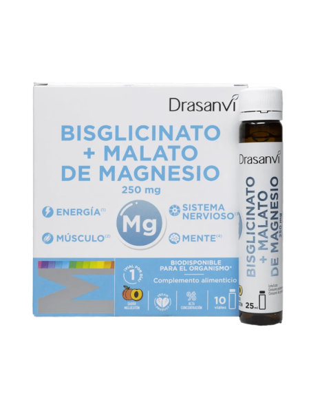 Drasanvi Bisciglinato+Malato Magnesio 10 Viales
