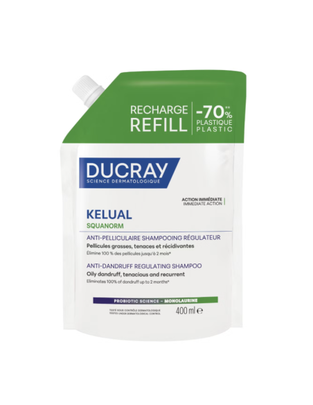 Ducray Squanorm Champu Reg Anticaspa Recarga 400