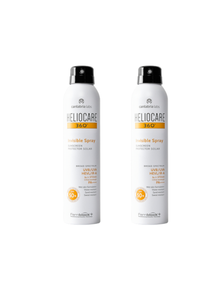 Heliocare 360 Invisble Spray x2 Pack Ahorro