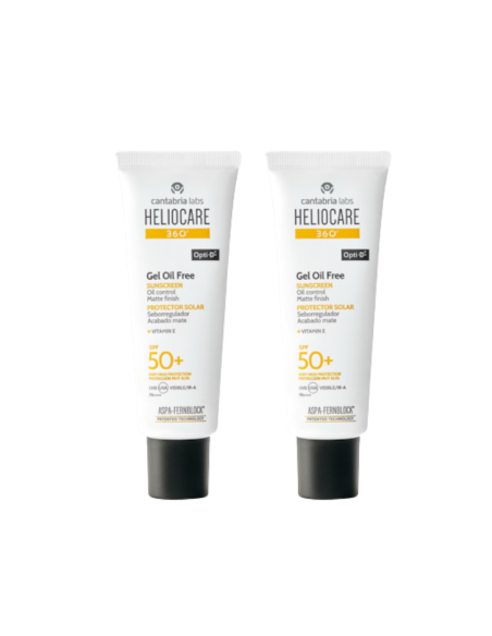 Heliocare 360 Gel Oil Free x2 Pack Ahorro