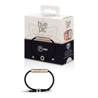 Bye Pic Pulsera Citronela Color Negro
