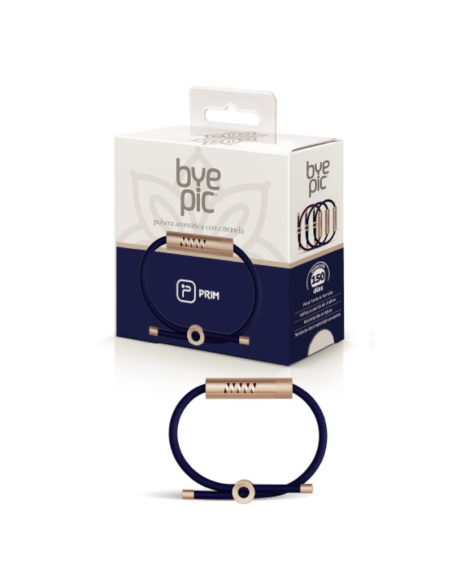 Bye Pic Pulsera Citronela Color Azul