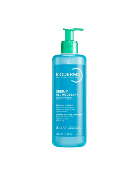 Bioderma Sebium Gel Moussant 400 Ml