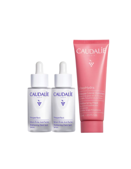 Caudalie Vinoperfect Serum x2 + Vinohydra Mascaril