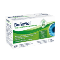 Bañoftal Toallitas Oftalmicas Blefasan 30 U