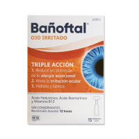 Bañoftal Ojo Irritado Triple Accion 15 Monodosis