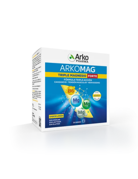 Arkomag Triple Magnesio Forte 20 Sobres
