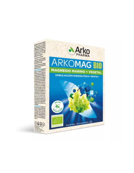 Arkomag Bio Magnesio Marino+Vegetal 30 Capsulas