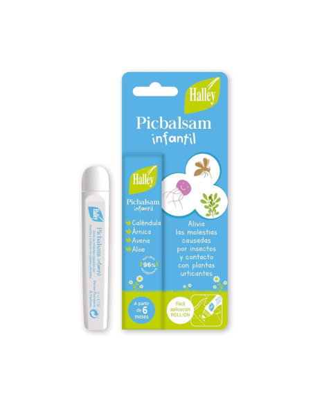Halley Picbalsam Infantil Roll On 12 Ml