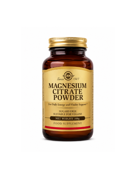 Solgar Magnesium Citrate Powder 108 G