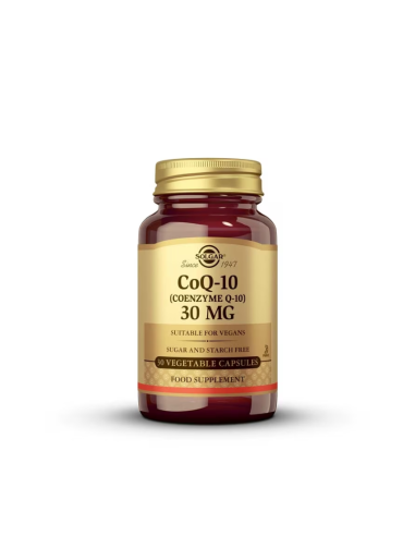 Solgar Coenzima Q-10 30 Mg 30 Capsulas Vegetales