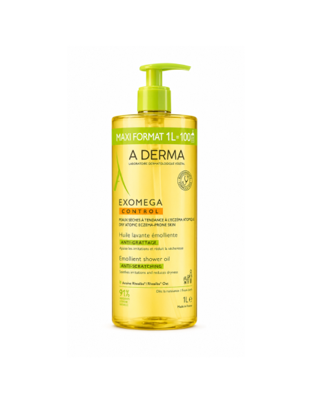 A-Derma Exomega Control Aceite Lavante 1l