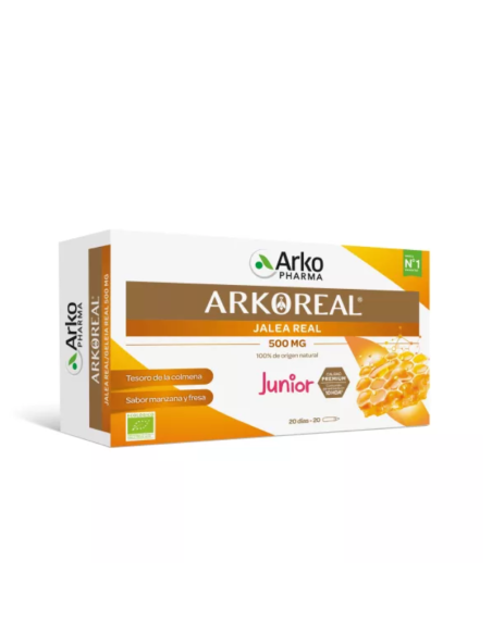 Arkoreal Jalea Real Fresca Junior 500 Mg 20 Amp