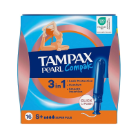 Tampax Compak Pearl Super Plus 16 U