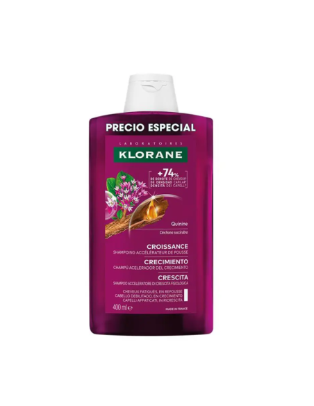 Klorane Champu Crecimiento Quinina 400 Ml