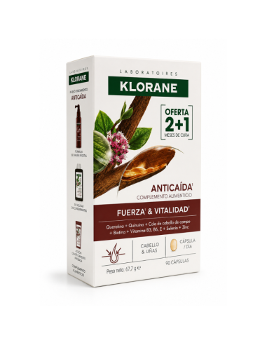 Klorane Keratincaps 2+1 30 Caps