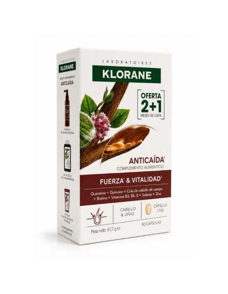 Klorane Keratincaps 2+1 30 Caps