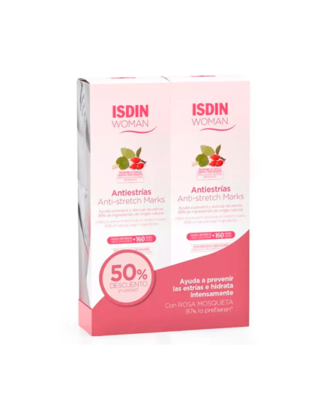 Isdin Woman Antiestrias Duplo 2x250 Ml Velastisa