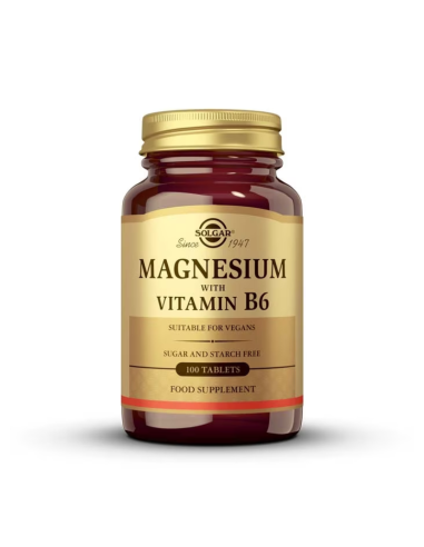 Solgar Magnesio+Vitamina B6 100 Comp