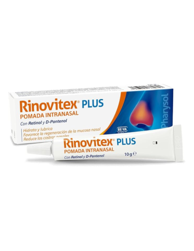Rinovitex Plus Pomada Intranasal 10 G