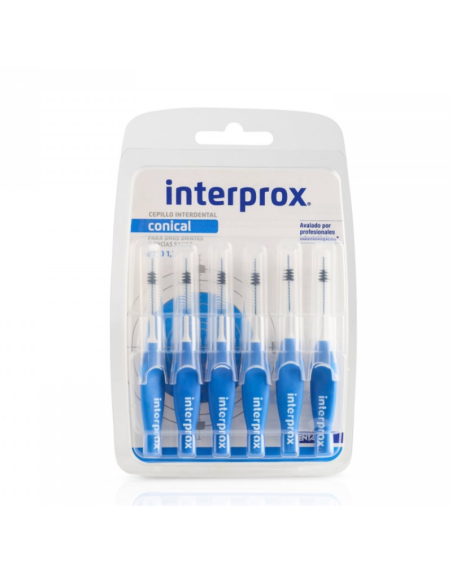 Cepillo Dental Interproximal Conico 6 U