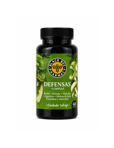 Black Bee Defensas Complex 60 Capsulas