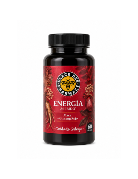 Black Bee Energia Y Libido 60 Capsulas