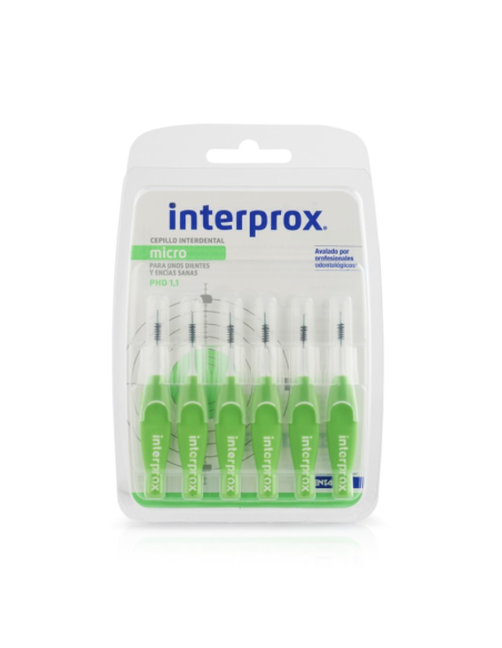Cepillo Dental Interproximal Micro 6 U
