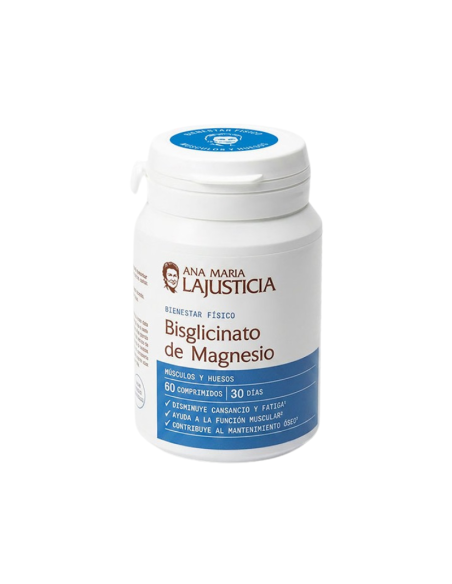 La Justicia Bisglicinato Magnesio 60 Comprimidos