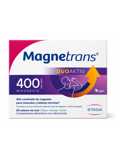 Magnetrans Duoakt 400mg 20 Sob